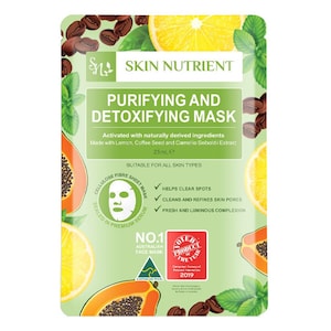 Skin Nutrients Purifying & Detoxifying Sheet Mask 1 Pack