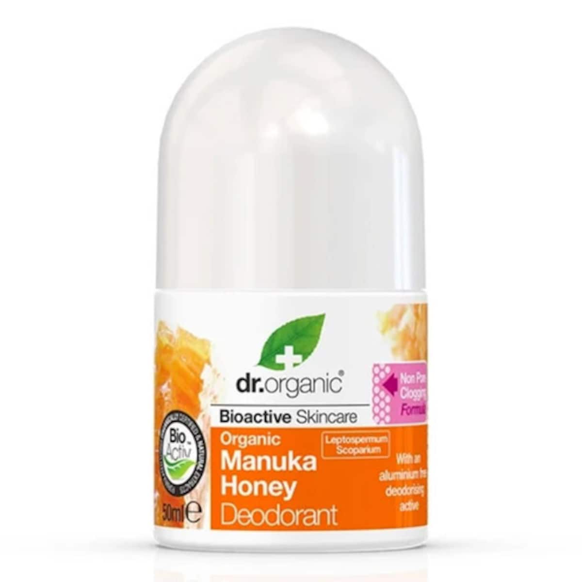 Dr Organic Manuka Honey Deodorant Roll-on 50ml
