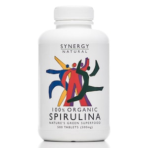 Synergy Natural Organic Spirulina 500 Tablets