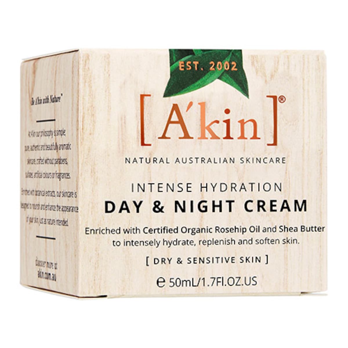 Akin Intense Hydration Day & Night Cream 50Ml 