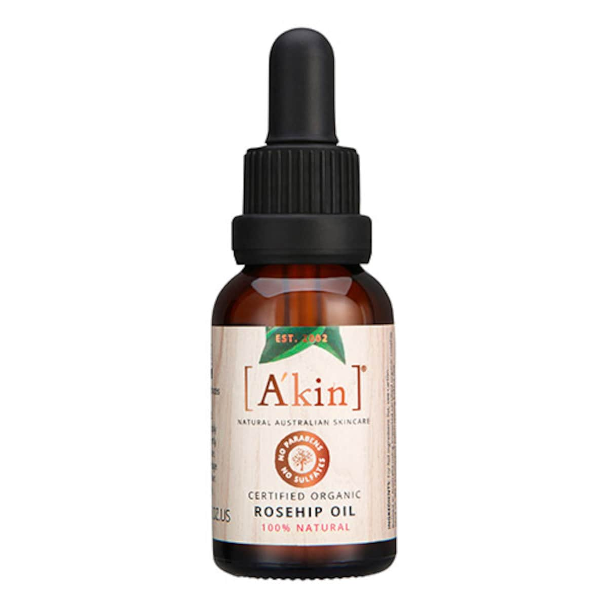 Akin Certified Organic Rosehip Oil 20ml