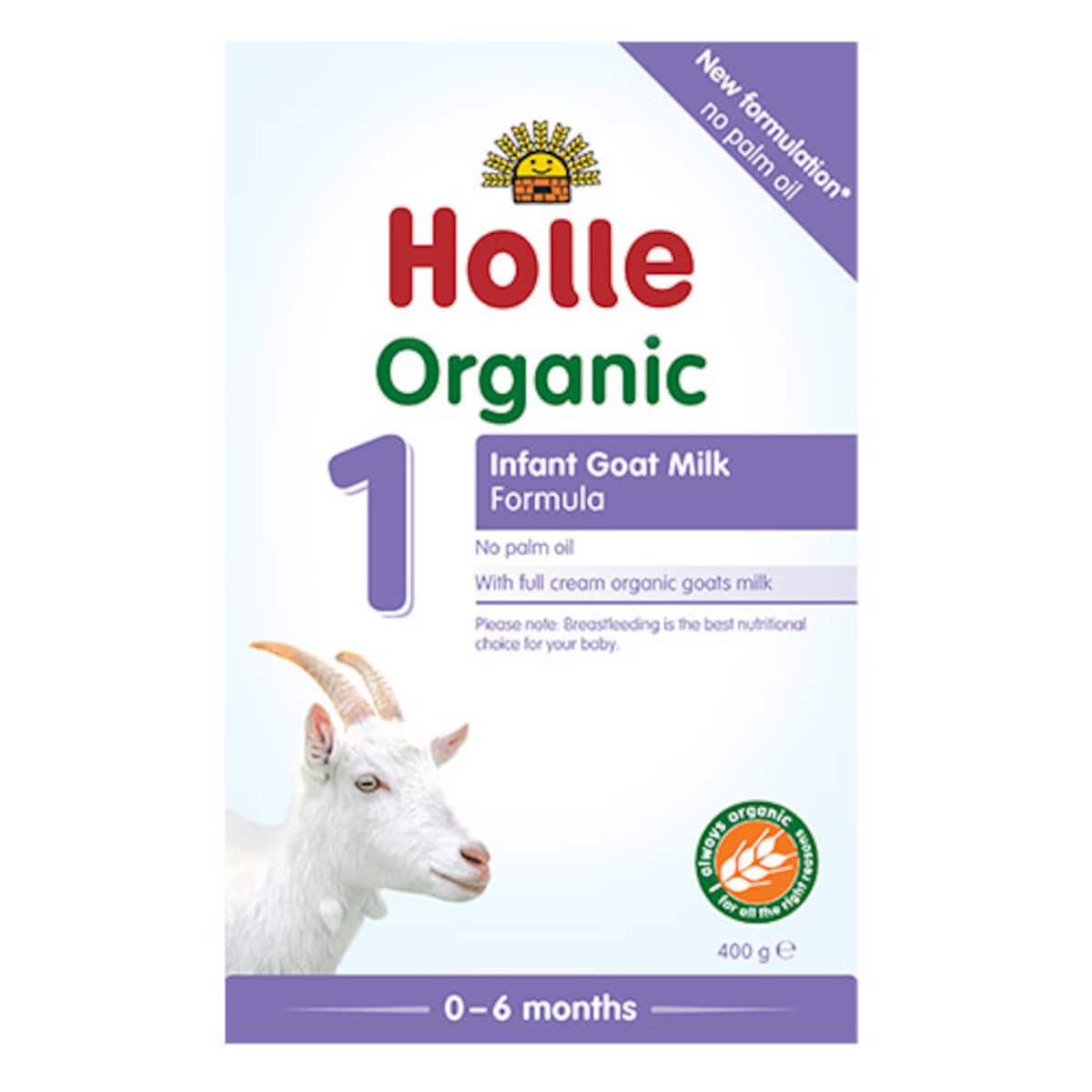 Holle Organic Goat Milk 1 Infant Formula with DHA 400g