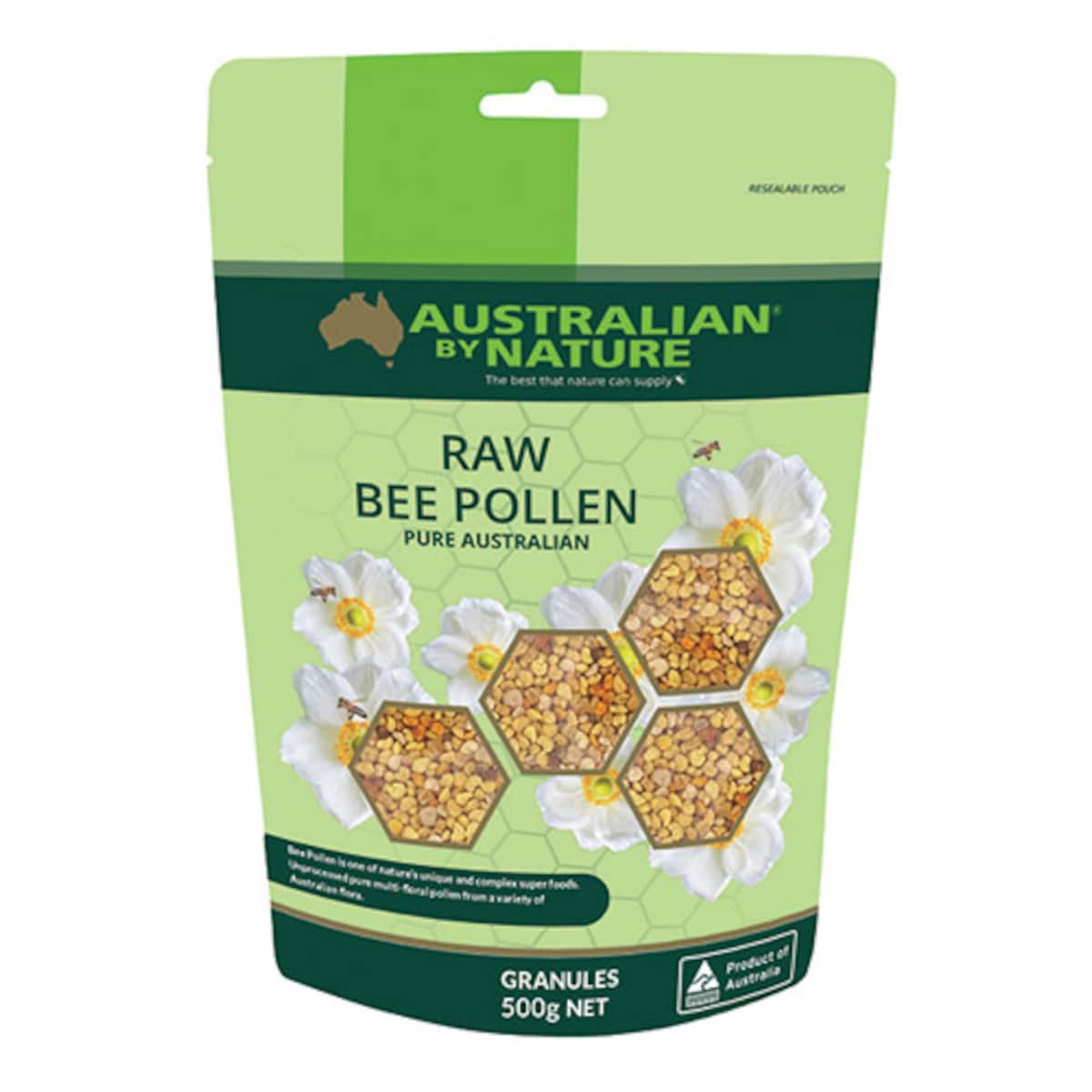 Australian by Nature Bee Pollen Granules 500g Australia