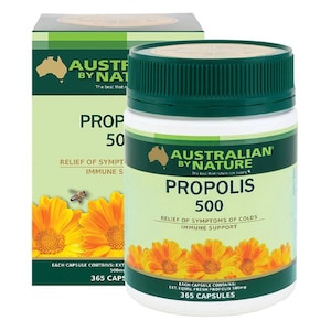 Australian by Nature Propolis 500mg 365 Capsules