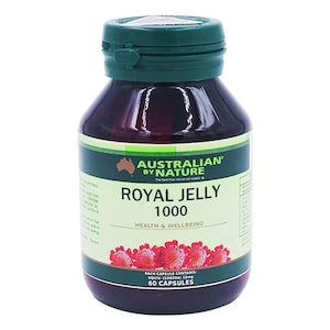 Australian by Nature Royal Jelly 1000mg 60 Capsules