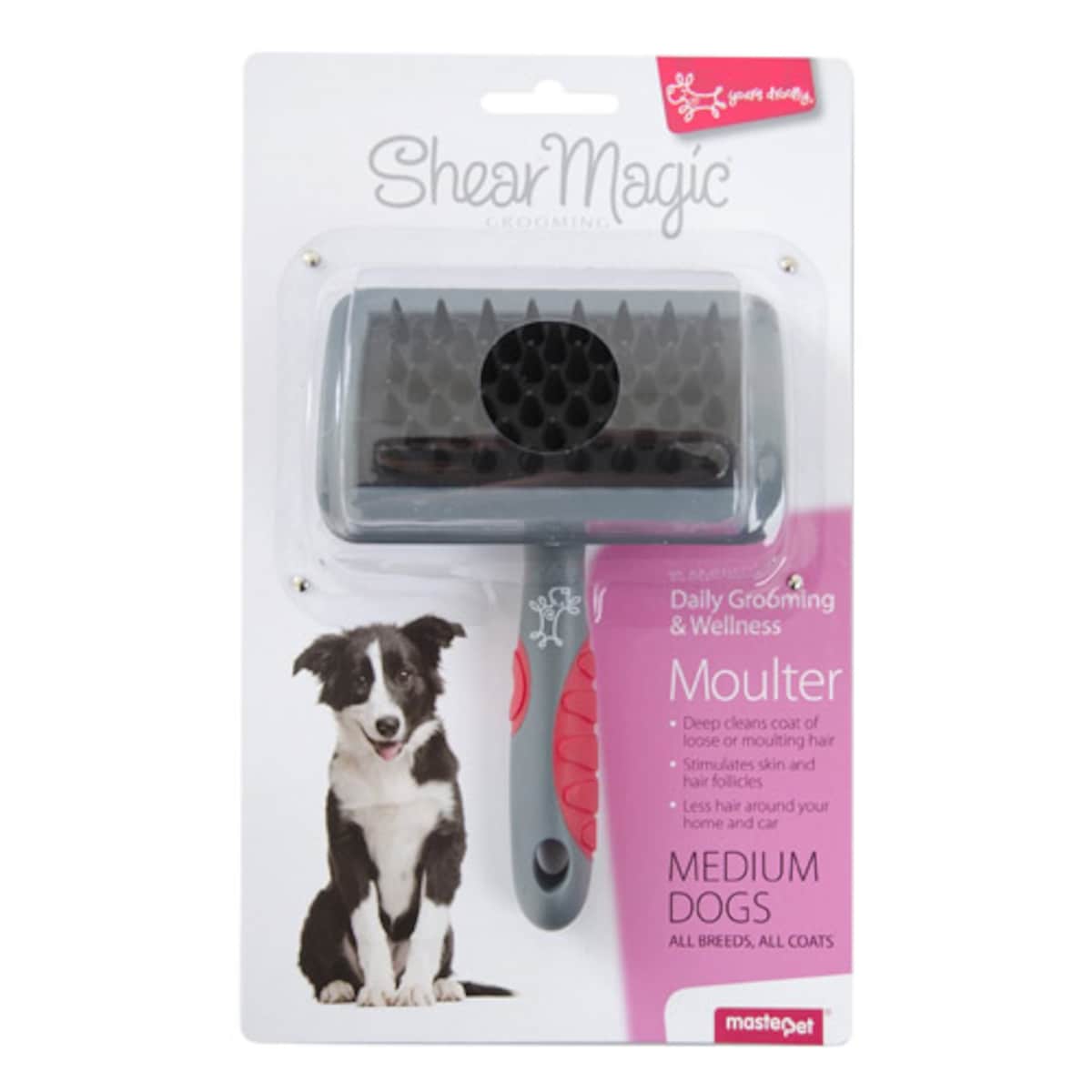 Shear Magic Moult Brush Medium