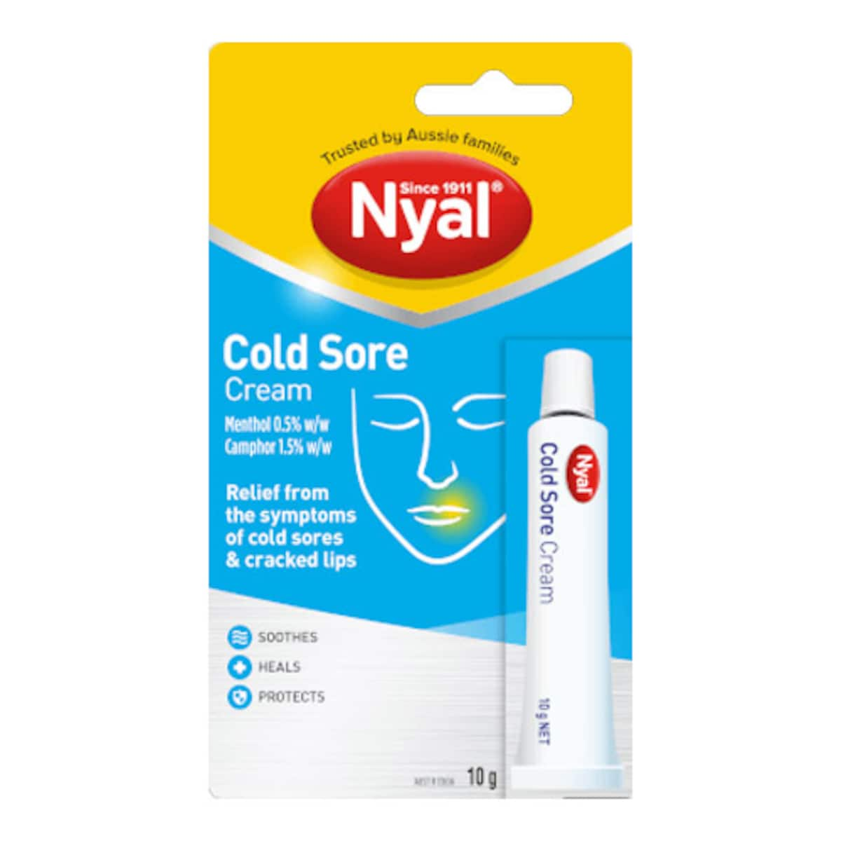 Nyal Cold Sore Cream 10g