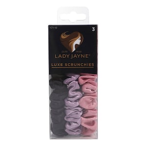 Lady Jayne Luxe Scrunchies Small 3 Pack