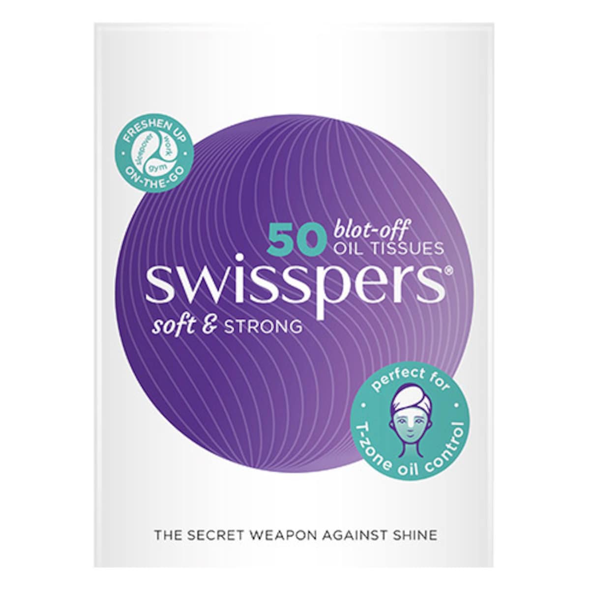 Swisspers Blot-Off Oil Control Tissues 50 Pack