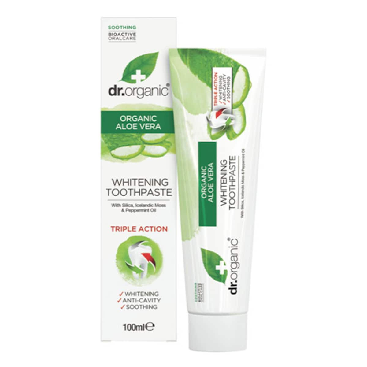 Dr Organic Aloe Vera Toothpaste 100ml