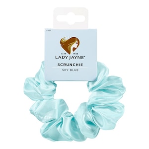 Lady Jayne Hair Scrunchie Sky Blue 1 Pack