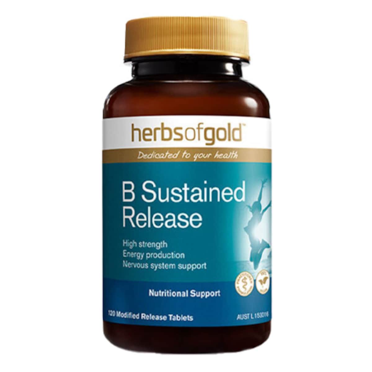 Herbs of Gold B Complete Sustained Release 120 Tablets
