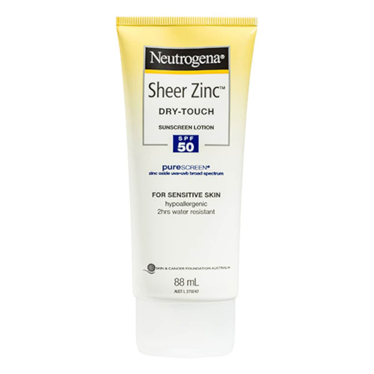 Neutrogena Sheer Sunscreen Lotion SPF50 88ml