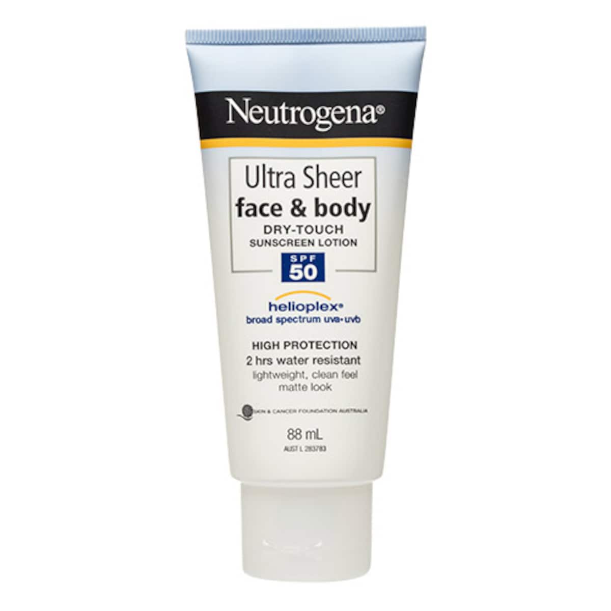 Neutrogena Ultra Sheer Face & Body Lotion SPF50+ 88ml