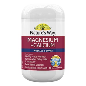 Natures Way Magnesium + Calcium 90 Tablets