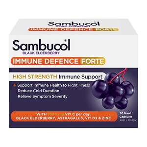 Sambucol Immune Defence Forte High Strength 30 Capsules