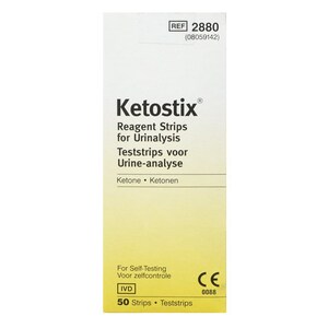 Ketostix Reagent Strips For Urinalysis 50 Strips