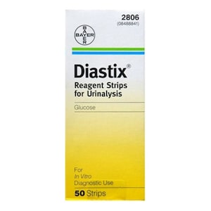 Diastix Reagent Strips For Urinalysis 50 Strips