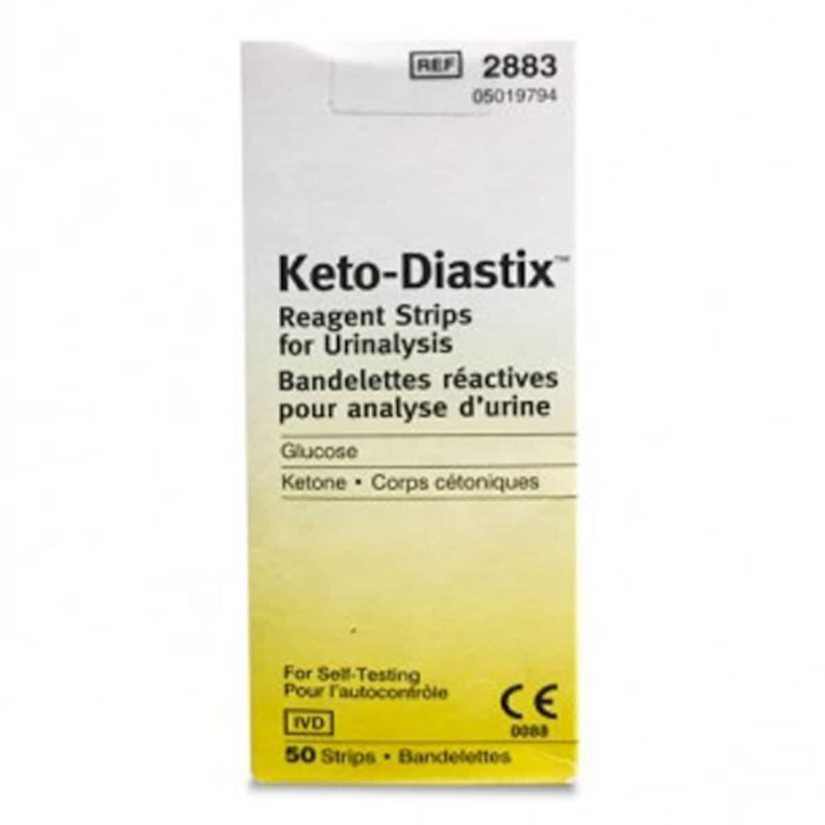 Keto-Diastix Strips 50 Pack
