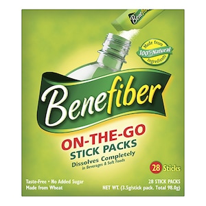 Benefiber Natural Soluble Fibre on the Go Sticks 3.5g x 28 Serves
