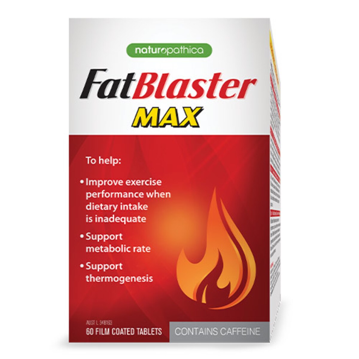 Naturopathica Fatblaster Max 60 Tablets