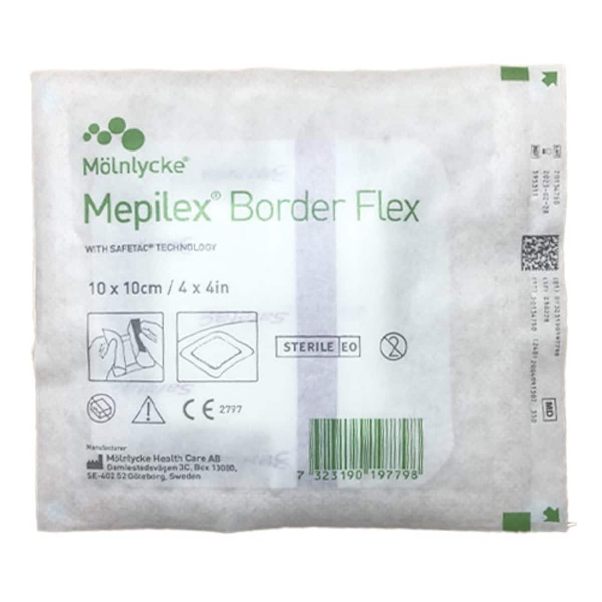 Mepilex Border Flex Wound Dressing 595311 10cm x 10cm Single