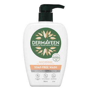 DermaVeen Daily Nourish Soap Free Wash 500ml