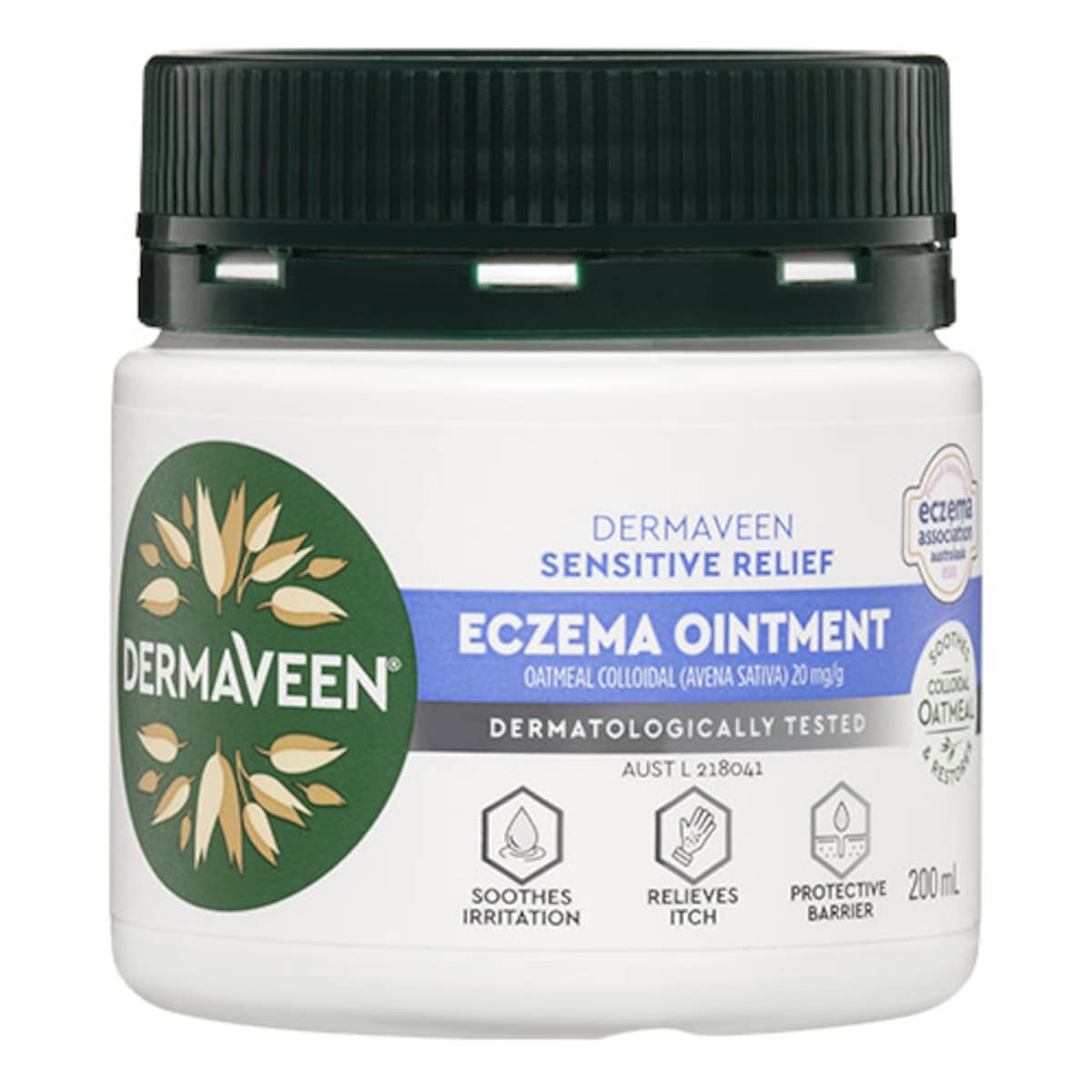 DermaVeen Sensitive Relief Eczema Ointment 200ml