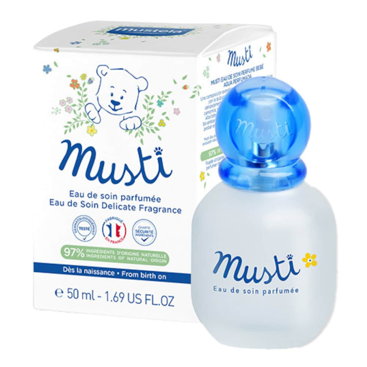 Mustela Musti Eau de Soin Perfume 50ml