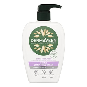 DermaVeen Extra Hydration Gentle Soap Free Wash 500ml