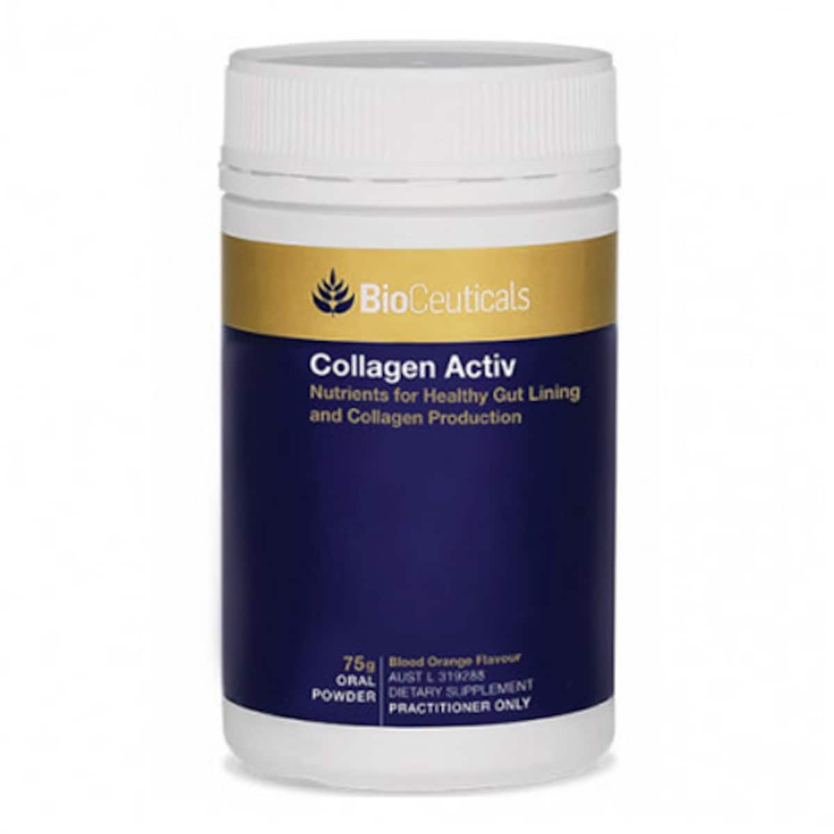 Bioceuticals Collagen Activ Powder Blood Orange Flavour 75g | Healthylife