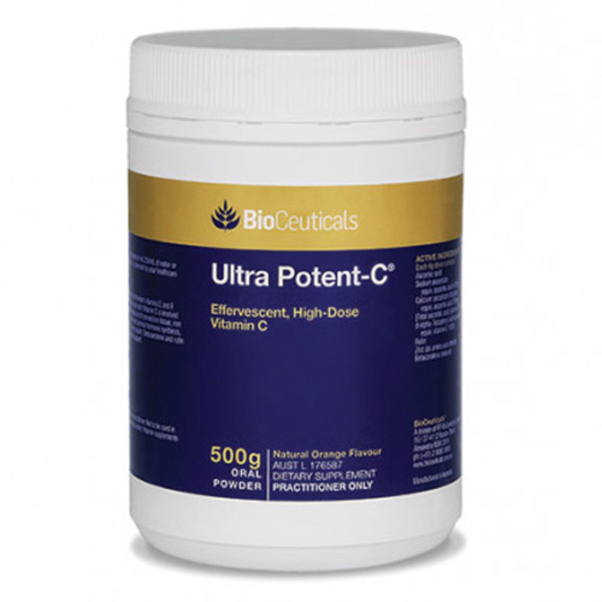 BioCeuticals Ultra Potent-C Oral Powder 500g