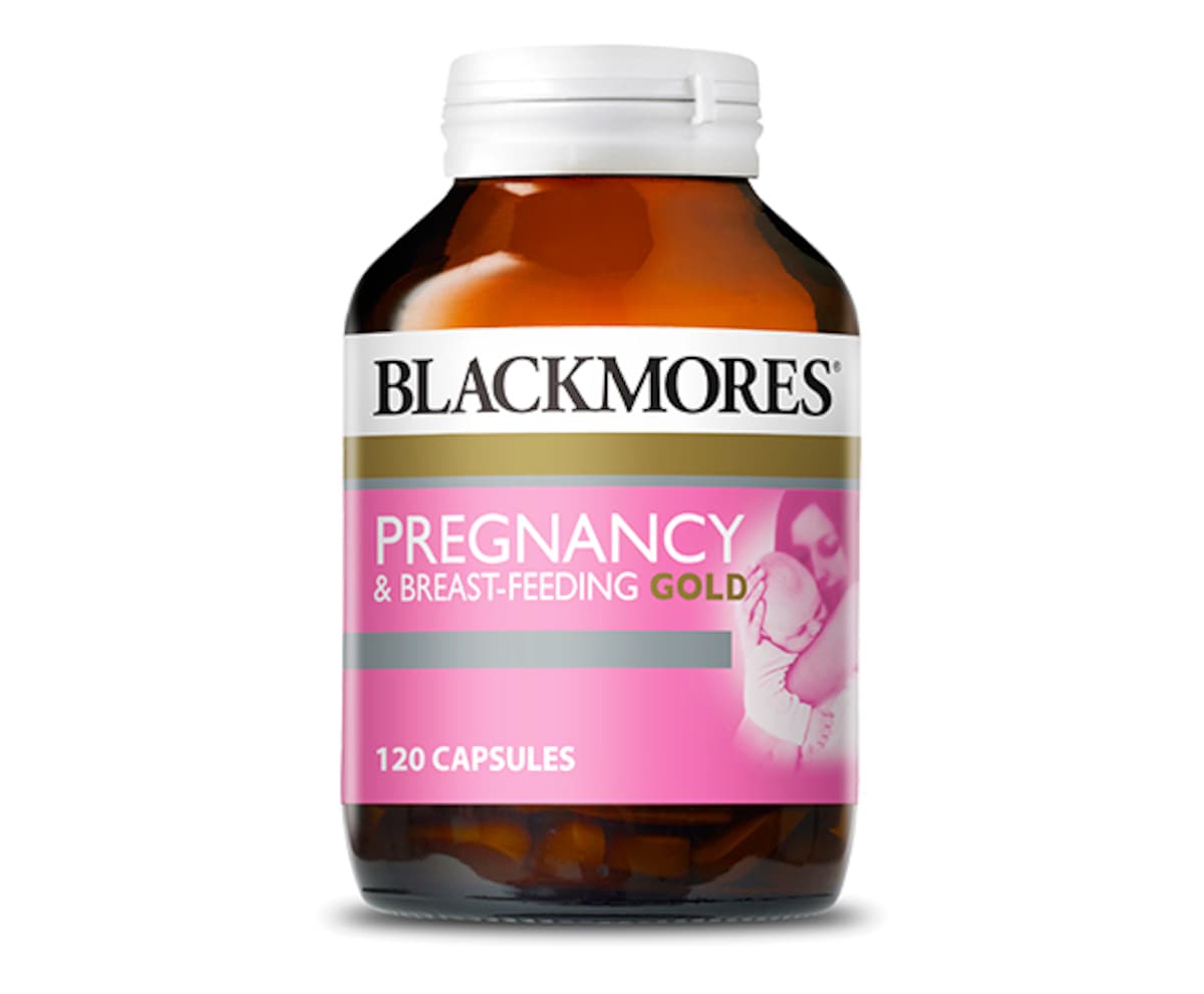 Blackmores Pregnancy and Breast-Feeding Gold 120 Capsules