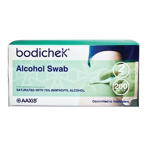Bodichek Alcohol Swabs 200 Pieces