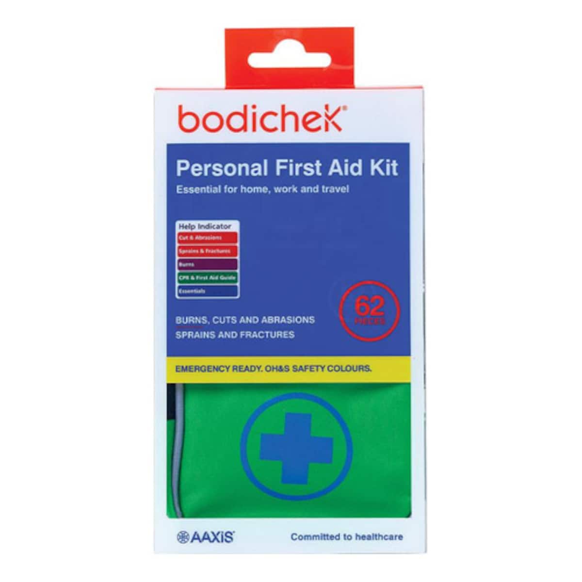 Bodichek First Aid Kit 62 Pieces