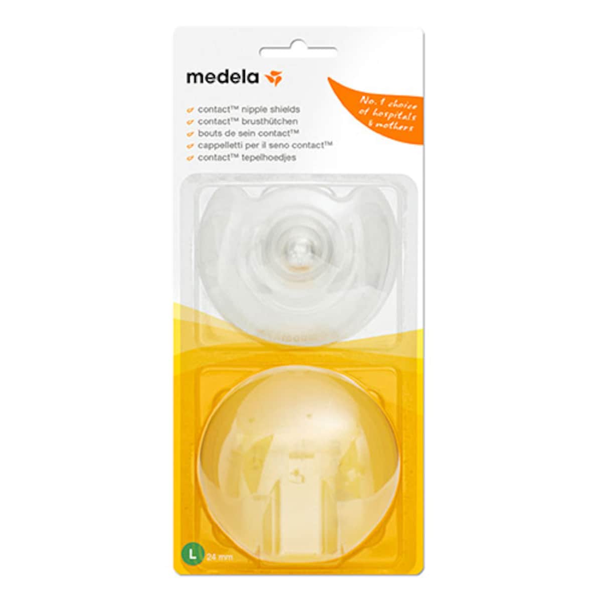 Medela Contact Nipple Shields Large 2 Pack