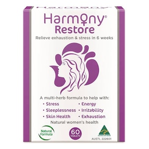 Harmony Restore Exhaustion & Stress Relief 60 Tablets