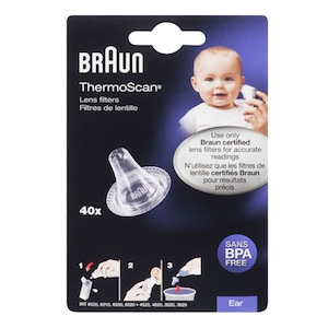 Braun ThermoScan Lens Filters 40 Pack