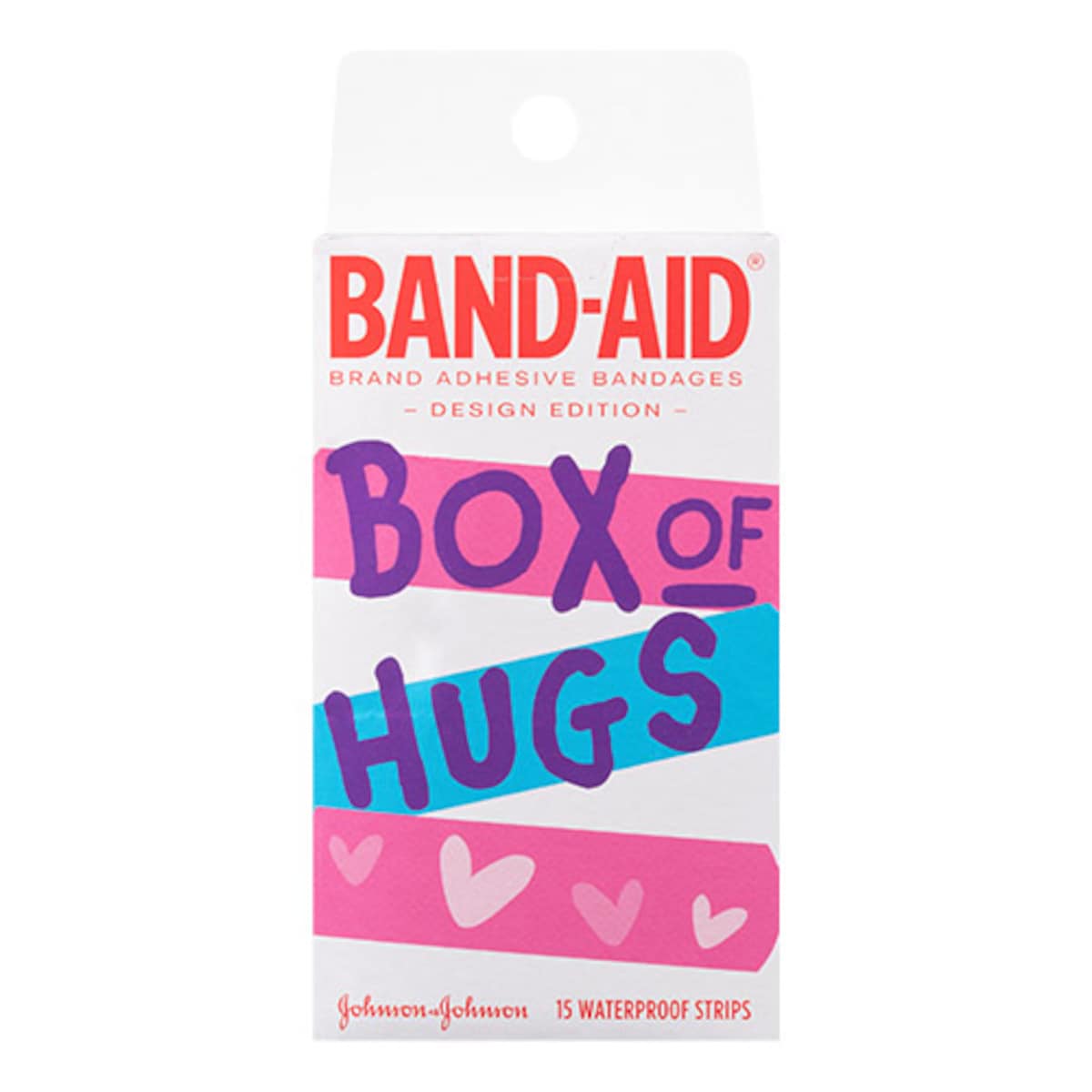 Band-Aid Box Of Hugs 15 Waterproof Strips