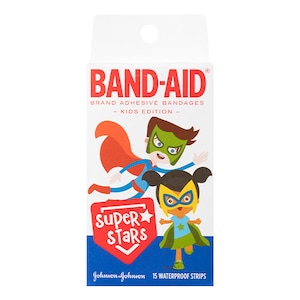Band-Aid Super Stars 15 Waterproof Strips