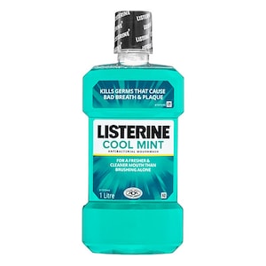 Listerine Cool Mint Antibacterial Mouthwash 1 Litre