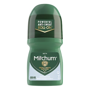 Mitchum for Men Antiperspirant Deodorant Roll on Unscented 50ml