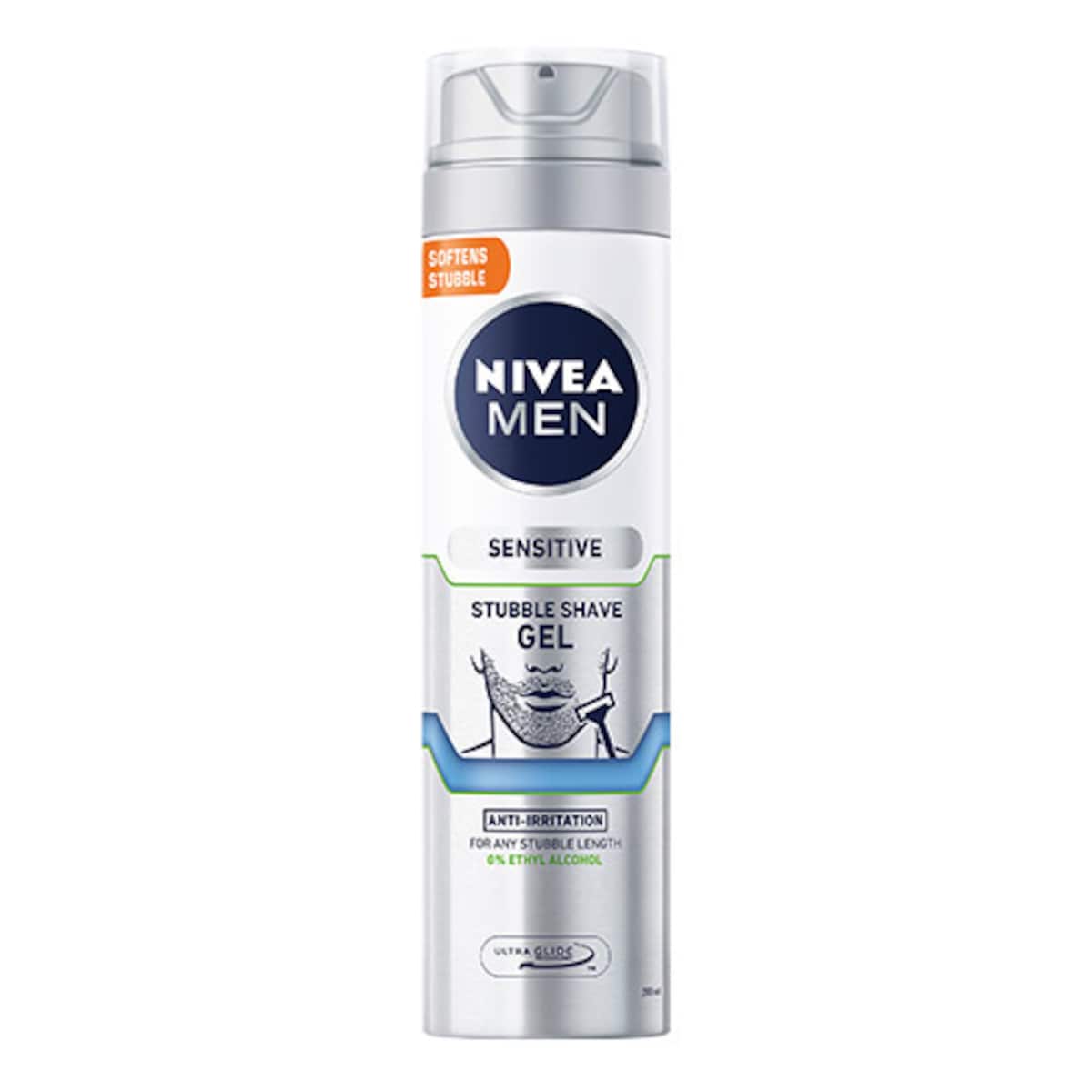 Nivea for Men Sensitive Stubble Shave Gel 200ml