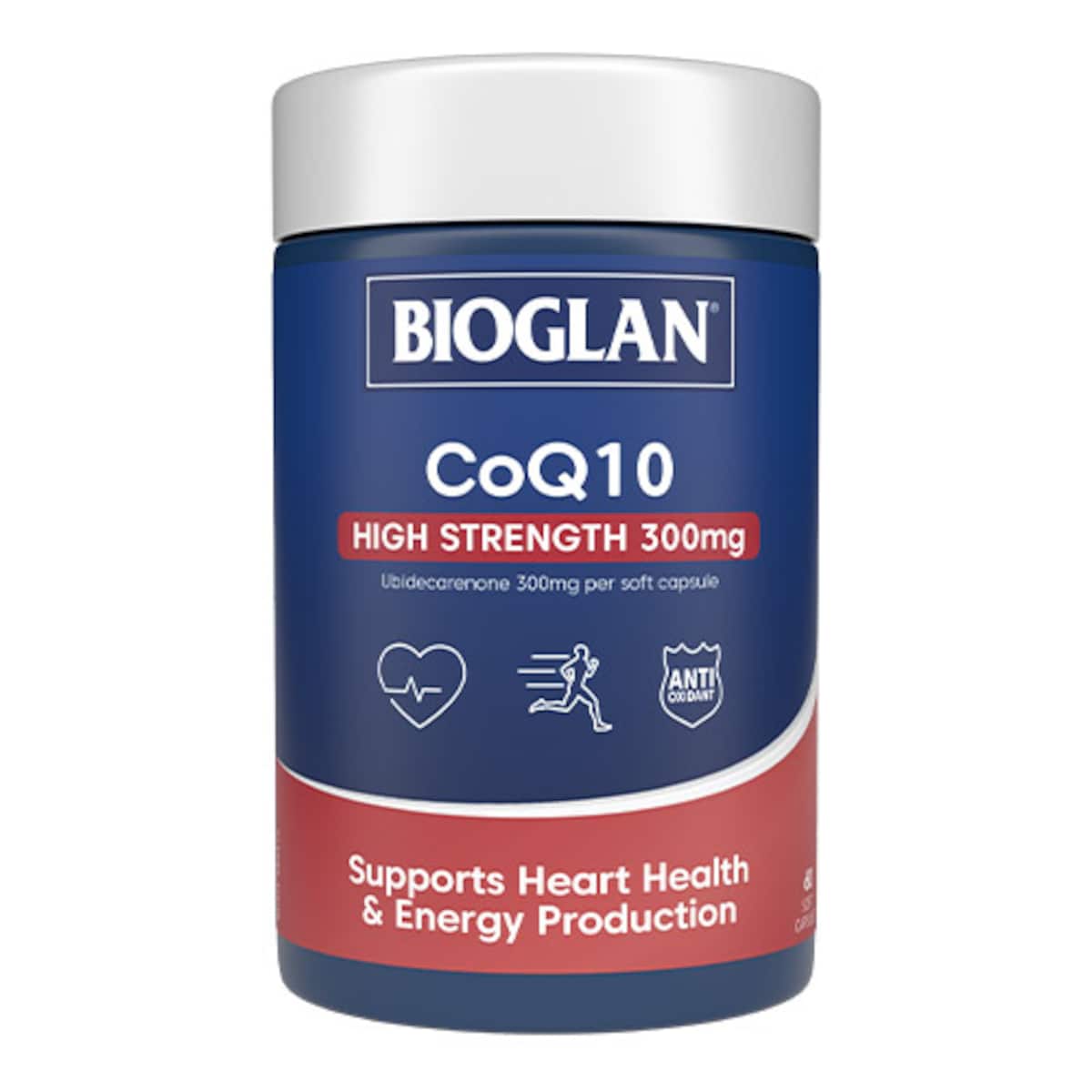 Bioglan COQ10 300mg Potent Antioxidant 60 Capsules Australia