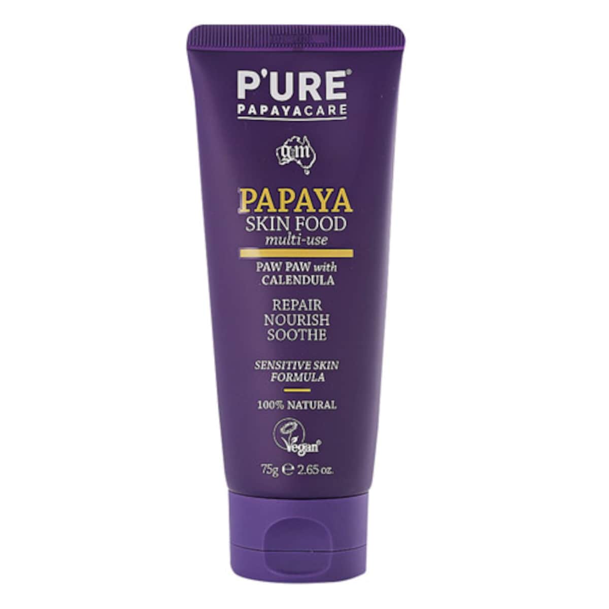 P'Ure Papayacare Papaya Skin Food Multi-Use 75G