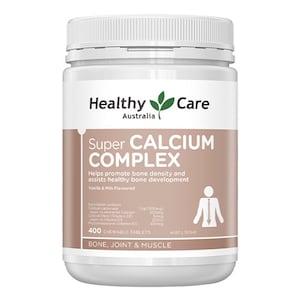Healthy Care Super Calcium Complex 400 Chewable Tablets