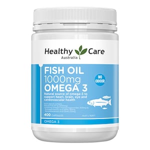 Healthy Care Fish Oil 1000mg Omega-3 400 Capsules