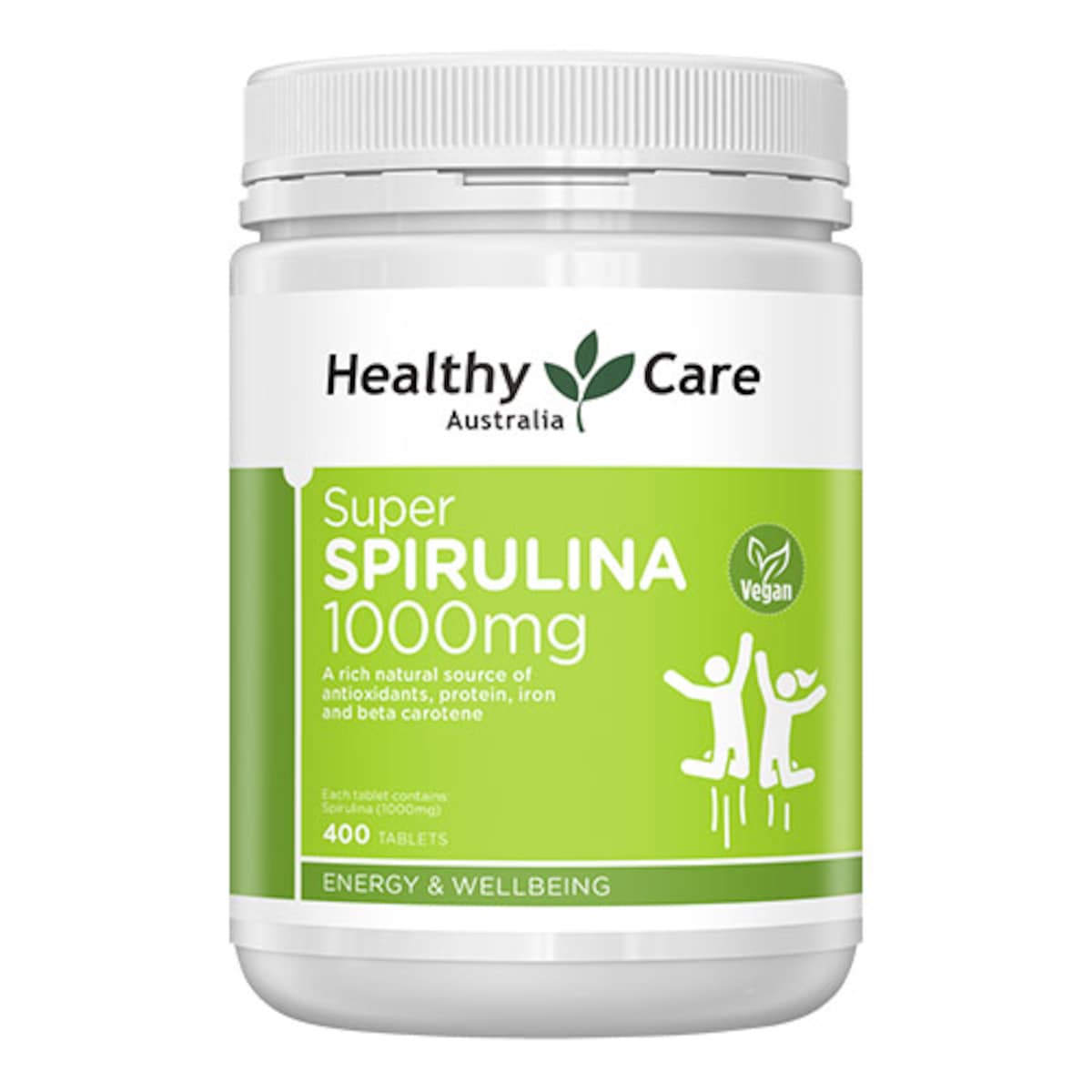 Healthy Care Super Spirulina 400 Tablets