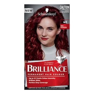 Schwarzkopf Brilliance Permanent Hair Colour 43 Red Passion
