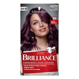 Schwarzkopf Brilliance Permanent Hair Colour 59 Violet Wild Silk